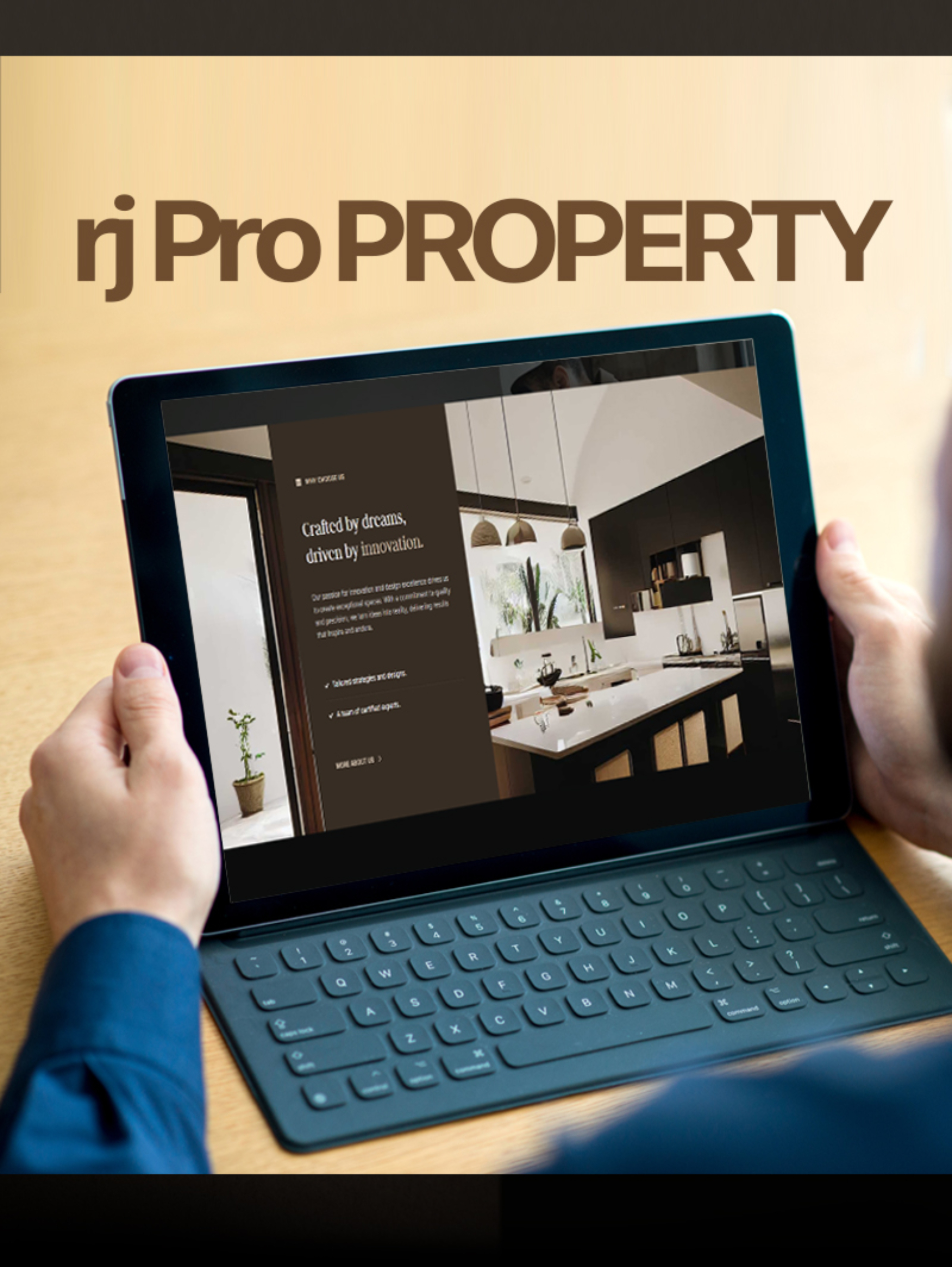طراحی سایت rj pro property
